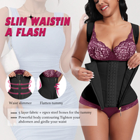 Ceinture Minceur Post-Partum, Gaine Ventre Plat, Corset Amincissant Gainant pour Femme