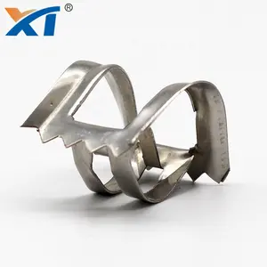 Chemical Stainless Steel Metallic Saddle Ring 15-70MM IMTP Metal Intalox Saddles for Air Scrubber Tower