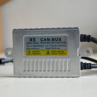 Nuevo balasto X5 Canbus 12V/24V lámpara de xenón para coche decodificación EMC 6000K lámpara de advertencia de Color accesorio de balasto decodificador de liberación de falla