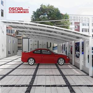 <span class=keywords><strong>Abri</strong></span> <span class=keywords><strong>de</strong></span> voiture moderne avec toit en polycarbonate et structure en aluminium robuste – <span class=keywords><strong>Abri</strong></span> extérieur autoportant pour <span class=keywords><strong>jardin</strong></span>, patio et stationnement - Product Image 1