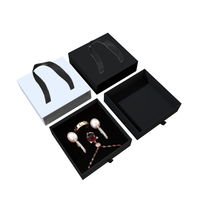 Caja de Joyería Reciclable Personalizada, Caja Deslizante con Asa para Regalo, Fabricante de Cajas con Cajón Deslizable