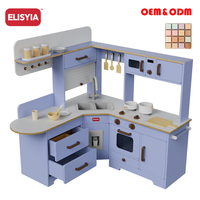 Ensemble de cuisine pour enfants, simulation de luxe, cuisinière électrique, four, évier, robinet automatique, pulvérisation d'eau, son, lumière, jouets éducatifs en gros