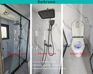 Nhà Máy Trực Tiếp Sang Trọng 40ft Thép Và Không Gian Bằng Gỗ Nhà Viên Nang Đúc Sẵn Với IOS Điều Khiển Hệ Thống Khung Nhà - Product Image 5