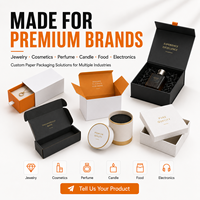 Boîte d'Emballage Pliable en Carton Ondulé pour Cadeau, avec Logo Personnalisé, pour Soins de la Peau, Cosmétiques, Bougies, Parfums, Bijoux, Chocolat, Gobelets et Bouteilles