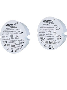 Controlador LED <span class=keywords><strong>DALI</strong></span> de Corriente Constante con Atenuación para Luminaria de Riel de Superficie, Transformador Integrado, Entrada 200-250V CA/9-40V CC, 1-50W - Product Image 4