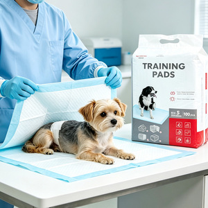 Tapis d'entraînement jetables pour animaux de compagnie, anti-fuites, super absorbants, recommandés par les vétérinaires, sous-couches médicales pour chiens, chats, accouchements, incontinence, personnalisables - Product Image 1