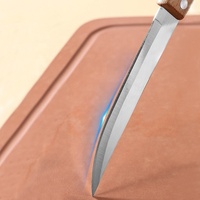 2cr13 Roestvrijstalen Keukenmes Scherpe Chopper Koken Koksmes Met Houten Handvat Voor Groenten Vlees Fruit Snijden