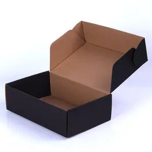 Recyclable modern novel design low price shoe cardboard box digital printing oem golden supplier kraft paper box paper