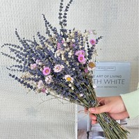 Tiges de fleurs séchées naturelles pour loisirs créatifs, matériel de bricolage pour la création de bouquets, arrangements de couronnes, décoration de toile de fond de fête