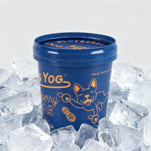 Emballage écologique personnalisé pour glaces, prix usine, bol en papier pour hôtel, restaurant, vente à emporter - Product Image 4