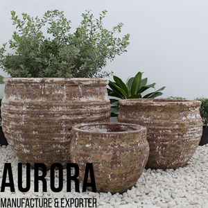 Jardinière en céramique de style européen, fabriquée à la main au Vietnam, sur mesure en usine, différentes tailles, grande, réglable, pour extérieur, maison et jardin, prix raisonnable - Product Image 5