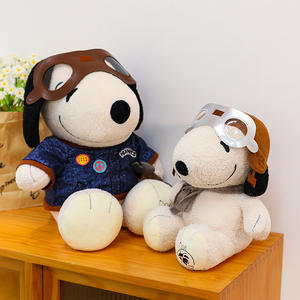 Peluche Snoopy Serie Travestimento Meccanico 35-70CM Alta Qualità Cuscino Giocoso Cartone Animato Cucciolo Regalo di Compleanno - Product Image 1