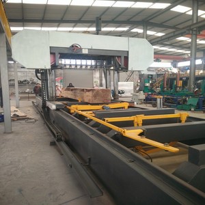 เครื่องเลื่อยสายพานแนวนอนอุตสาหกรรม HAW1500 สำหรับตัดท่อนไม้เนื้อแข็ง ระบบไฮดรอลิกอัตโนมัติเต็มรูปแบบ - Product Image 4