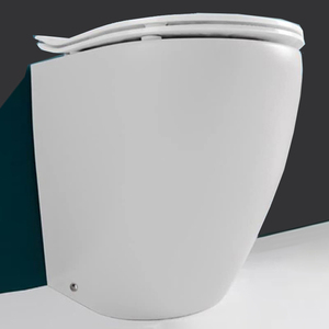 Inodoro Jet Flush para el hogar, Baño Artístico, Baño de diseño, Inodoro <span class=keywords><strong>con</strong></span> bidé y ducha, Sifón trasero, Inodoro Semplice Vaso, Bidés, Inodoro Curvo <span class=keywords><strong>con</strong></span> tapa de inodoro - Product Image 2