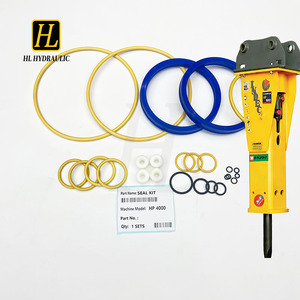 Kit di Guarnizioni Hp4000 per Martello Idraulico, Kit di Riparazione per Macchine da Costruzione, Ricambi per Escavatori - Product Image 1