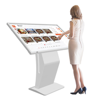 Kiosque à écran tactile numérique 32 43 50 55 pouces, écran tactile LCD HD Android, moniteur PC tactile