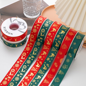 Kemasan Kotak Hadiah dengan Kertas Pembungkus Pohon Natal Berembos dan Pita untuk Dekorasi Festival Natal DIY - Product Image 3