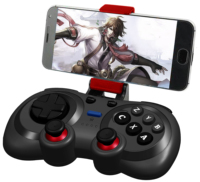 Android Gamepad inalámbrico BT controlador de juegos Joysticks perfecto para PUBG/ Fotnite/teléfono móvil/PC