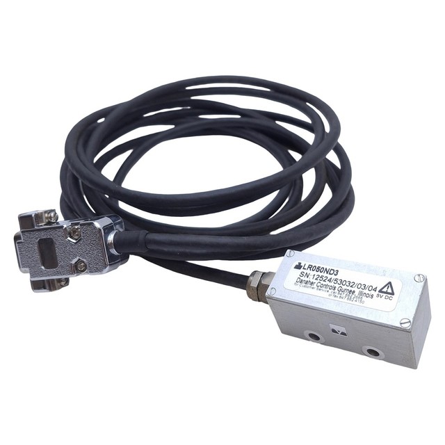 PLC Controls LR050ND3 Linear Encoder 5VDC, 5m Digital, DP9 Connector, Warranty Product
