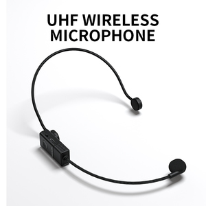 Venta al por mayor Mini Micrófono Auricular Condensador Universal Micrófono Inalámbrico Cancelación de Ruido Portátil Maestros Iglesia Uso al Aire Libre - Product Image 5
