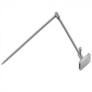 Aiguille standard en acier pour mesure auriculaire, tige d'anthropomètre en acier inoxydable et laiton, accessoire pour équipement d'anthropométrie et d'expertise judiciaire - Product Image 1