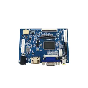 Placa controladora LVDS RGB TTL, 1024x600, 800x480, 40 Pines, 50 pines, IPS, tft, lcd de 7 pulgadas