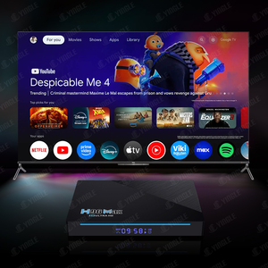 Decodificador de TV inteligente H96 MAX, RK3566, 8K, Premium, Google, Android, Panel Pro, Europa, Francia, Italia, Alemania, sin <span class=keywords><strong>IPTV</strong></span> - Product Image 1