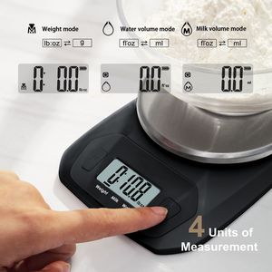 Mini Báscula <span class=keywords><strong>de</strong></span> Cocina Electrónica Camry para Medir Peso, Báscula Digital Portátil <span class=keywords><strong>de</strong></span> Acero Inoxidable con Pantalla LCD para Alimentos - Product Image 4