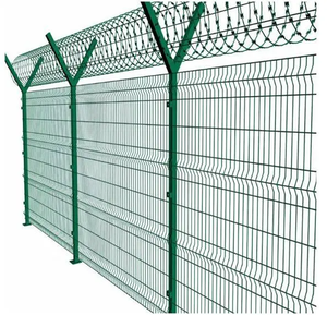 Promotion : Clôture en treillis soudé <span class=keywords><strong>3D</strong></span>, Clôture <span class=keywords><strong>Nylofor</strong></span> <span class=keywords><strong>3D</strong></span>, Prix de la clôture <span class=keywords><strong>Nylofor</strong></span>, Fournisseurs de clôtures en treillis V, Clôture en treillis métallique courbé - Product Image 4