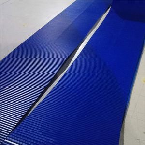 Banda Transportadora de PVC Azul Personalizada, Resistente al Aceite, Grado Alimenticio, 2.0mm de Grosor, 1 Año de Garantía, para Empaquetado de Alimentos e Imprentas - Product Image 1