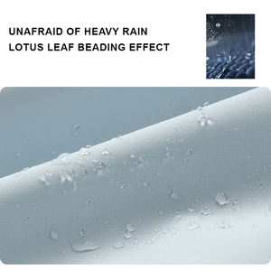 Premium Hard Shell Coupe-Vent Résistant À L'eau Caractéristique Fermeture À Glissière Longue Longueur Pour Le Sport Randonnée Voyage Camping - Product Image 4