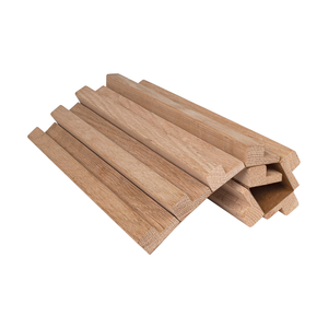 Panneaux muraux décoratifs en <span class=keywords><strong>bois</strong></span> rainuré, panneaux en chêne flexible à lattes - Product Image 6