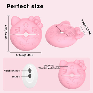 Juguete Sexual Vibrador para Agrandamiento Femenino, Masajeador de Senos Eléctrico de Silicona para Mujeres, Pinzas para Pezones, Masturbador - Product Image 3