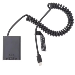 Nouvel adaptateur de batterie factice NP-FZ100 avec accessoires de caméra à câble à ressort USB-C pour <span class=keywords><strong>Sony</strong></span> A6600 A7C A7III <span class=keywords><strong>A7SIII</strong></span> A7R - Product Image 2