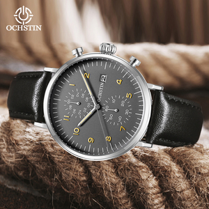 Người Đàn Ông Mới Của Sáu Pin Kinh Doanh Vành Đai Đồng Hồ Thời Trang Thể Thao Thạch Anh Đồng Hồ - Product Image 6