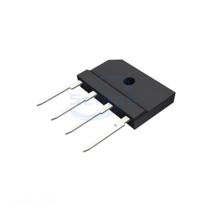 Diodes 4GBJ406 4-SIP, GBJ Buy Online Electronic Components Manufacturer Channel - Product Image 1