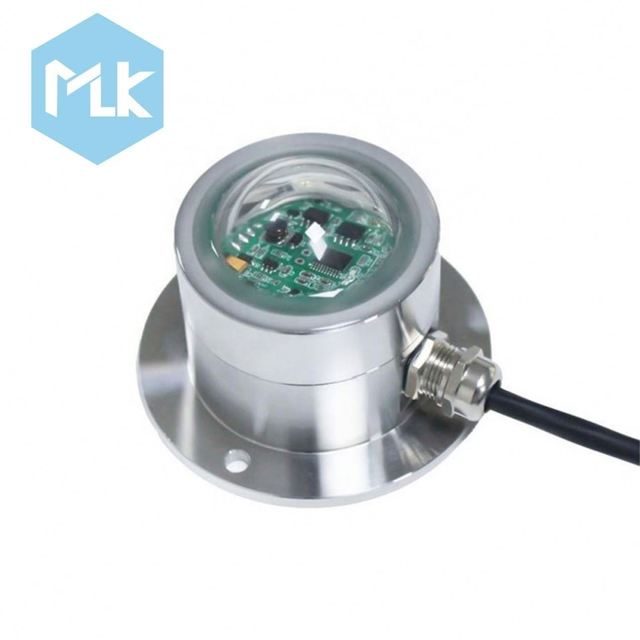 MLK  RS485 Pulse Metal Outer Shell Optical Weather Station Rain Gauge Sensor Agriculture Forest Garden Auto Rainfall Sensor