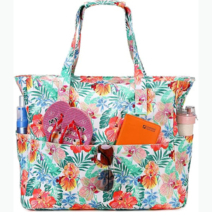 Bolso de Playa de Gran Capacidad de EVA con Diseño Exclusivo, Muestra Gratuita, Bolso de Mano de Goma Personalizado con Cierre Abierto, Bolso de Espuma de Silicona Estampado - Product Image 1