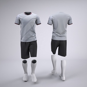 Ensembles personnalisés OEM, maillots de football imprimés avec logo pour hommes, sublimation, maillots de football - Product Image 1