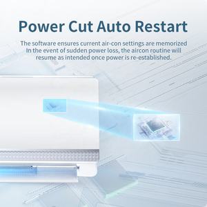 เครื่องปรับอากาศติดผนังแบบแยกส่วน ประหยัดพลังงาน ใช้สารทำความเย็น R410a R32 ระบบทำความเย็นอย่างเดียว สำหรับโรงแรม พร้อมแอปพลิเคชัน  เครื่องใช้ไฟฟ้าในครัวเรือน TCL R32 ติดผนัง TCL R32 - Product Image 5