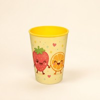 Gobelets en plastique réutilisables écologiques 3D lenticulaires de 200 ml sans BPA avec effet visuel unique et logo personnalisé