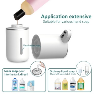 Nuevo Dispensador Automático de Jabón en Espuma de 360 ml, Dispensador Inteligente para Baño con Sensor de Líquido y Carga USB - Product Image 6