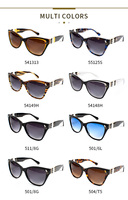 OMELLE Lunettes de soleil tendance oversize personnalisables de marque de luxe pour femmes