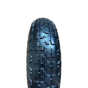 Roues pivotantes anti-crevaison en mousse de polyuréthane PU 13 \ "x4.00-6 pour chariot de jardin utilitaire, remorque, chariot - Product Image 6