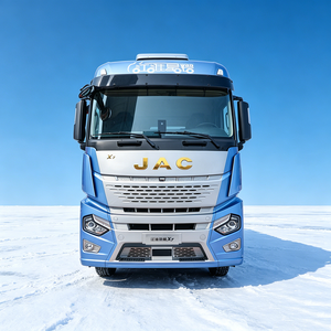 520HP X7 JAC 8x4 AMT รถบรรทุกแช่เย็นเนื้อ/อาหารทะเล/ยา/โคนม - Product Image 2