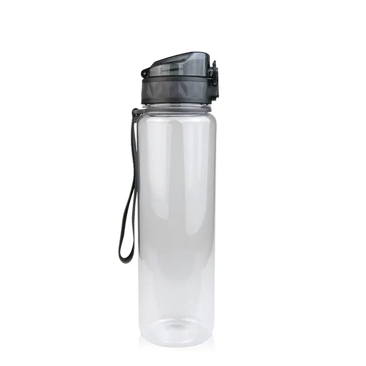 Schlussverkauf Großhandel 750 ml Wasserspender Sport auslaufsicher BPA frei klares PCTG-Material Kunststoff-Wasserspender mit Klappdeckel