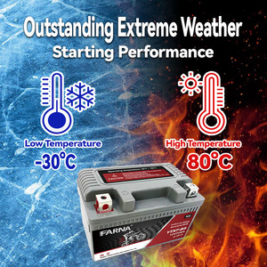 Livraison rapide respectueux de l'environnement 12v 6AH <span class=keywords><strong>YTX7</strong></span> batterie d'ion de sodium 72wh pour batterie de moteur de moto et de sous-marins - Product Image 5