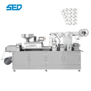 Automatic Electric Alu Food Butter PVC Blister Packing Machine