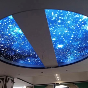 Panneau de plafond en pvc artistique décoratif d'intérieur de hall de restaurant ZHIHAI - Product Image 6