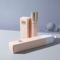 Boîte à sérum professionnelle personnalisée avec texture luxueuse et logo sur mesure pour produits de beauté et maquillage, style tiroir, montage facile